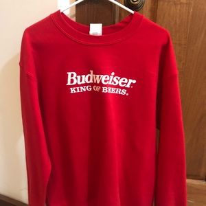 Budweiser crew neck